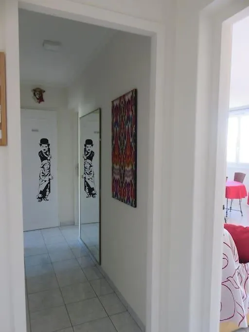 Apartment Nice Nord 2 Pieces Calmes,Wifi,Clim,Balcon,Parking