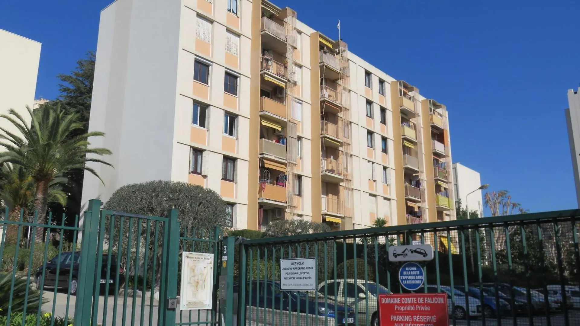 Nice Nord 2 Pieces Calmes,Wifi,Clim,Balcon,Parking Frankreich