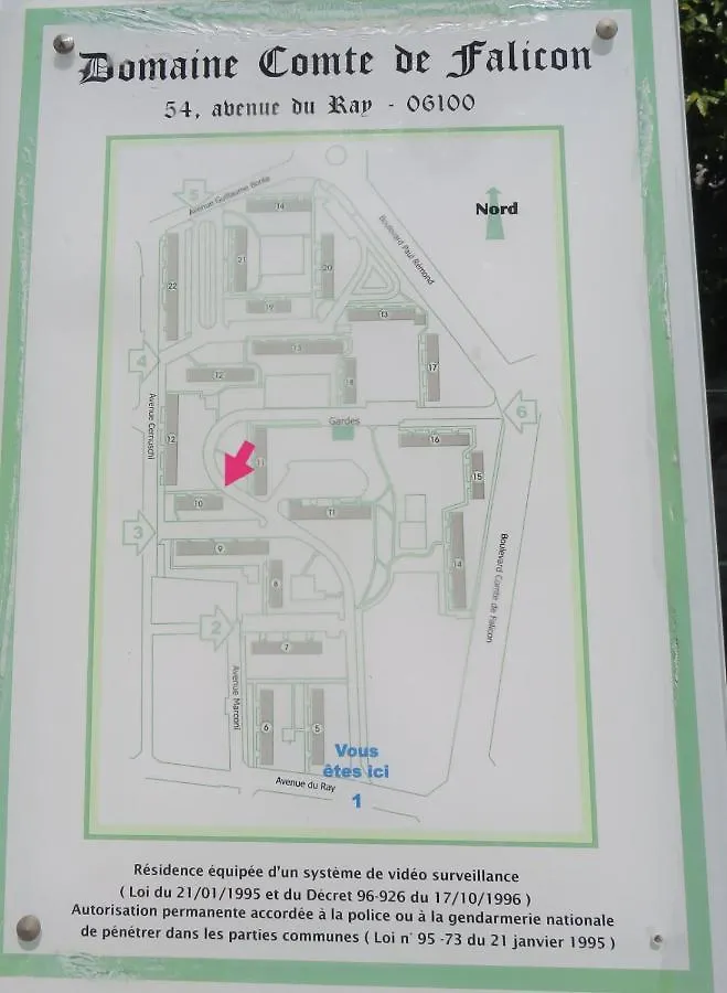 Nice Nord 2 Pieces Calmes,Wifi,Clim,Balcon,Parking