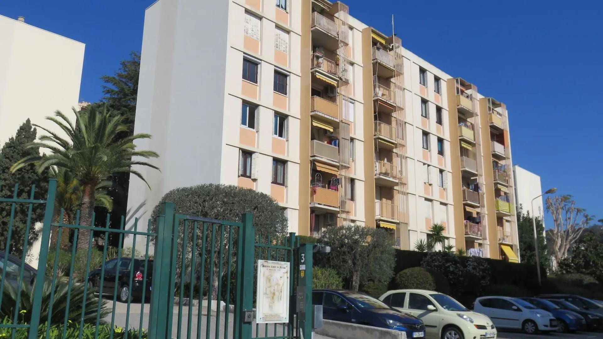 Apartament Nice Nord 2 Pieces Calmes,Wifi,Clim,Balcon,Parking