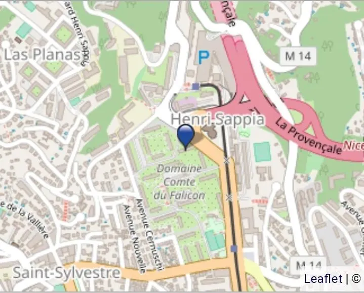 Apartament Nice Nord 2 Pieces Calmes,Wifi,Clim,Balcon,Parking Francja